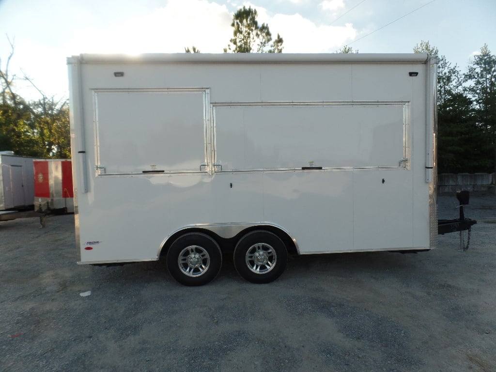 195-8.5-x-16-white-snow-cone-concession-food-trailer-9.jpg 8.5' x 16' White Snow Cone Concession Food Trailer