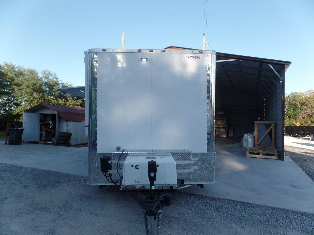 196-8.5-x-16-white-snow-cone-concession-food-trailer-18.jpg 8.5' x 16' White Snow Cone Concession Food Trailer