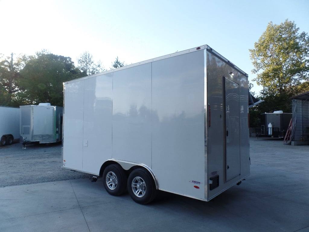 196-8.5-x-16-white-snow-cone-concession-food-trailer-9.jpg 8.5' x 16' White Snow Cone Concession Food Trailer