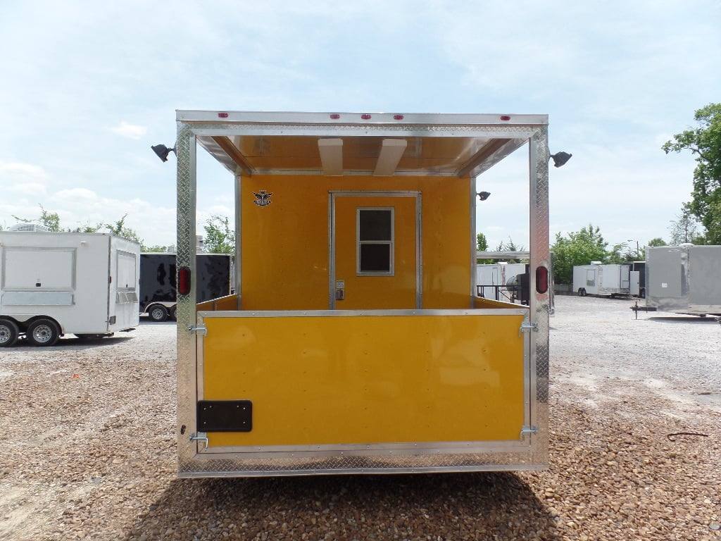 198-8.5-x-16-yellow-concession-food-catering-event-trailer-10.jpg 8.5' x 16' Yellow Concession Food Catering Event Trailer