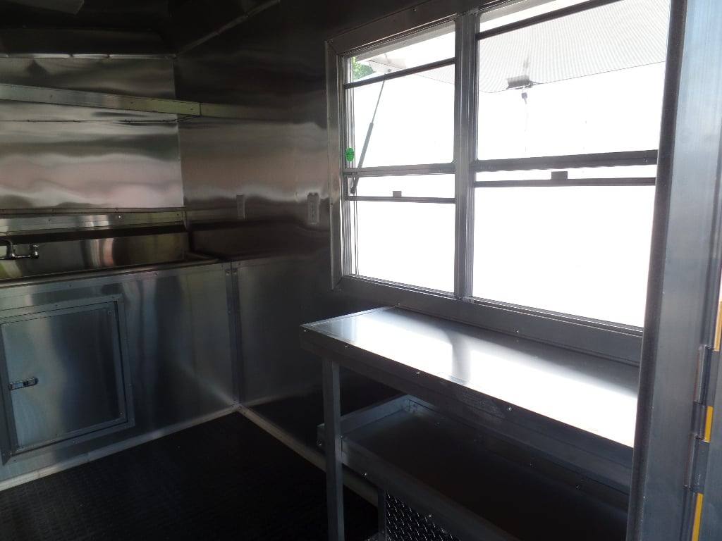 198-8.5-x-16-yellow-concession-food-catering-event-trailer-11.jpg 8.5' x 16' Yellow Concession Food Catering Event Trailer