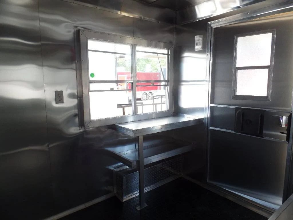 198-8.5-x-16-yellow-concession-food-catering-event-trailer-3.webp 8.5' x 16' Yellow Concession Food Catering Event Trailer