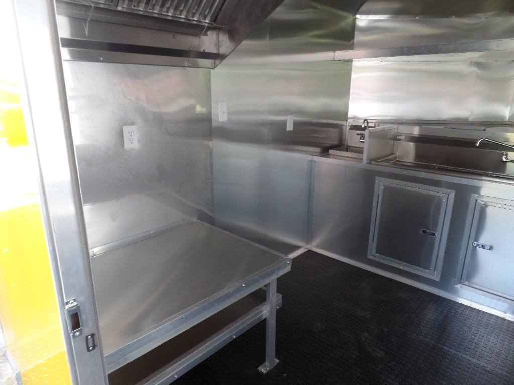 198-8.5-x-16-yellow-concession-food-catering-event-trailer-6.jpg 8.5' x 16' Yellow Concession Food Catering Event Trailer