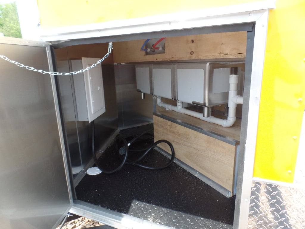 198-8.5-x-16-yellow-concession-food-catering-event-trailer-9.jpg 8.5' x 16' Yellow Concession Food Catering Event Trailer