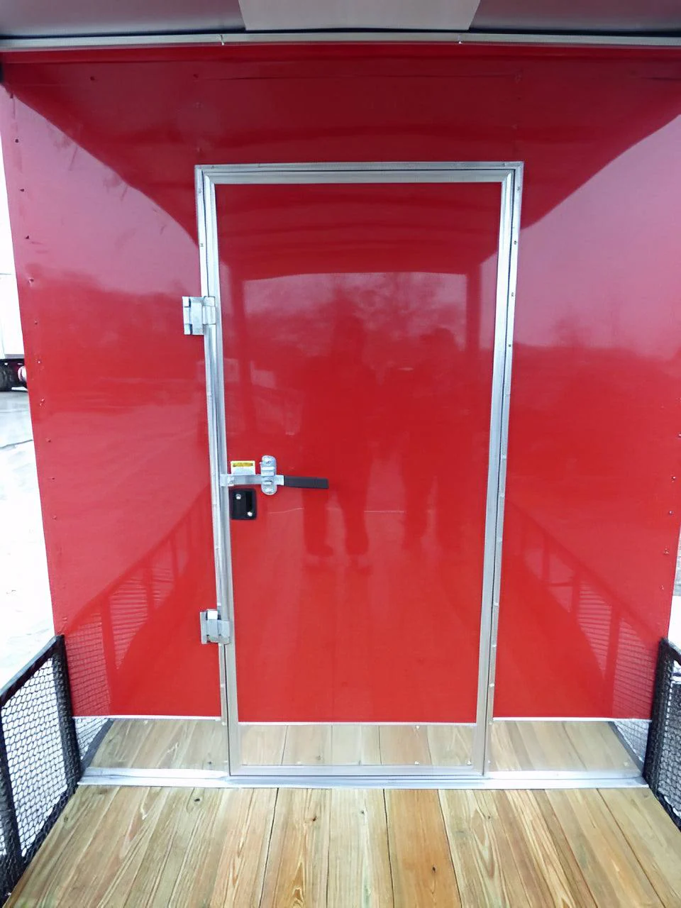2-enclosed-trailer-7-x-20-red-hybrid-motorcycle-event-trailer-14.webp Enclosed Trailer 7' x 20' Red Hybrid Motorcycle Event Trailer