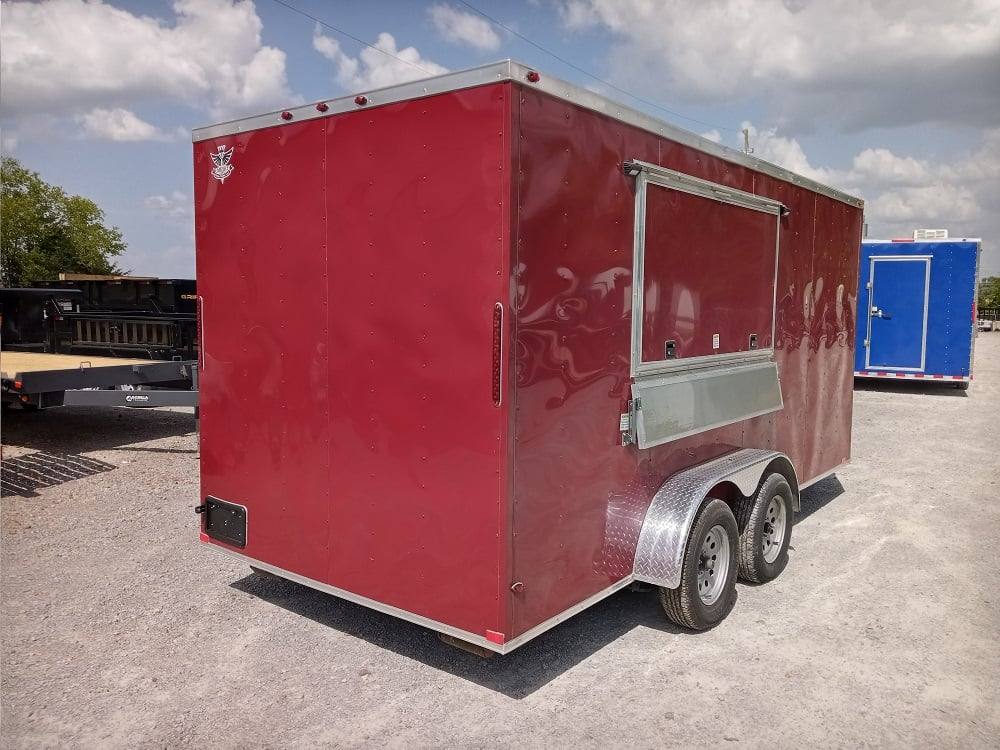 7' x 16' Brandy Wine Concession Trailer
