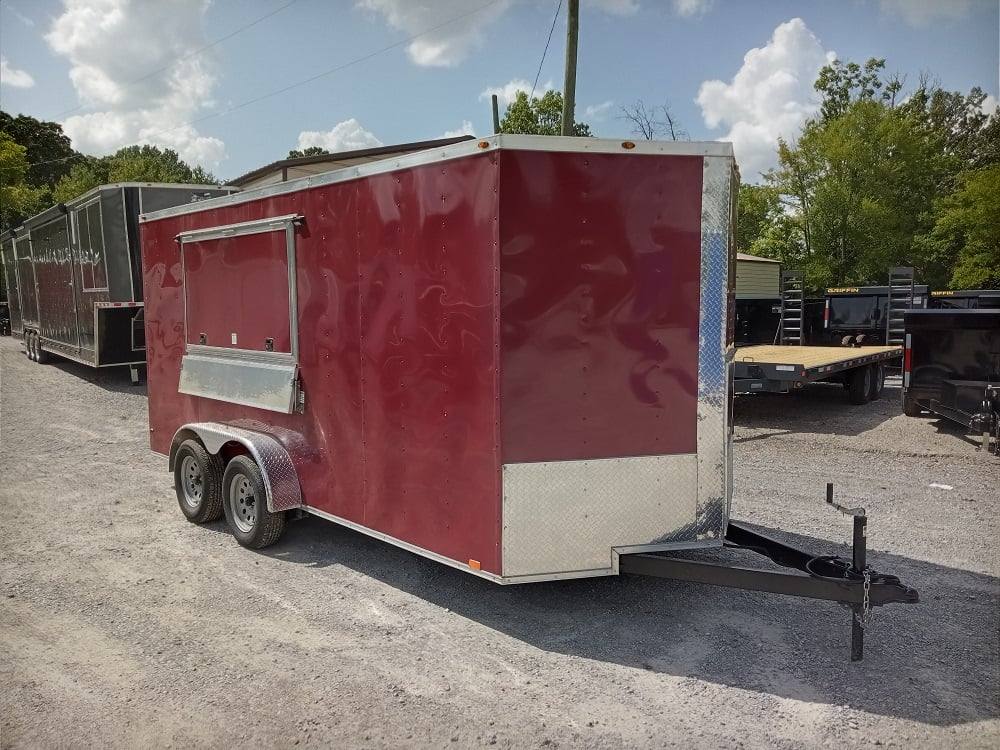 7' x 16' Brandy Wine Concession Trailer