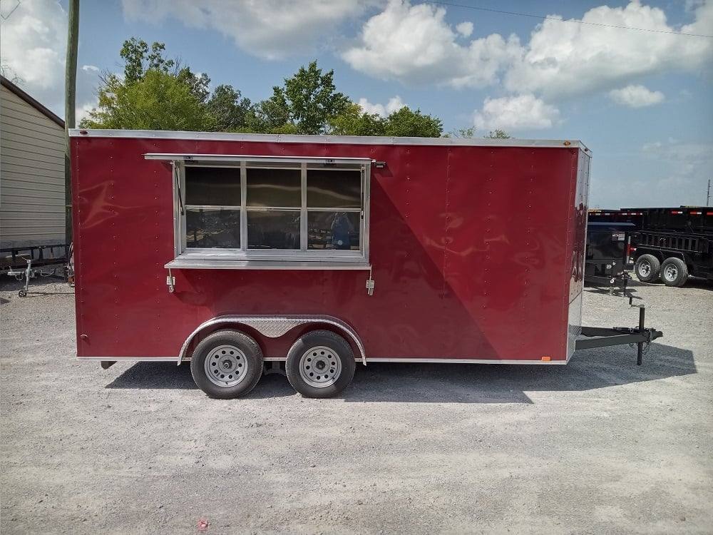7' x 16' Brandy Wine Concession Trailer
