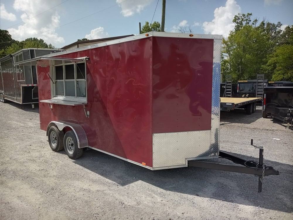 7' x 16' Brandy Wine Concession Trailer