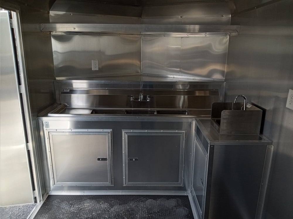 7' x 16' Brandy Wine Concession Trailer