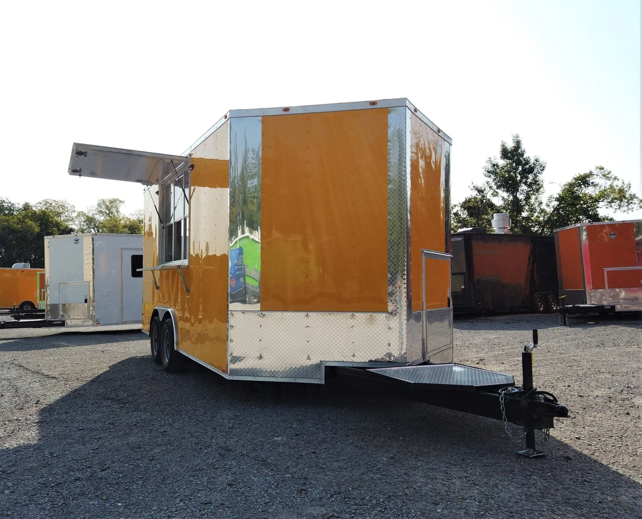 200-8.5-x-16-yellow-concession-food-v-nose-trailer-23.webp 8.5' x 16' Yellow Concession Food V-Nose Trailer