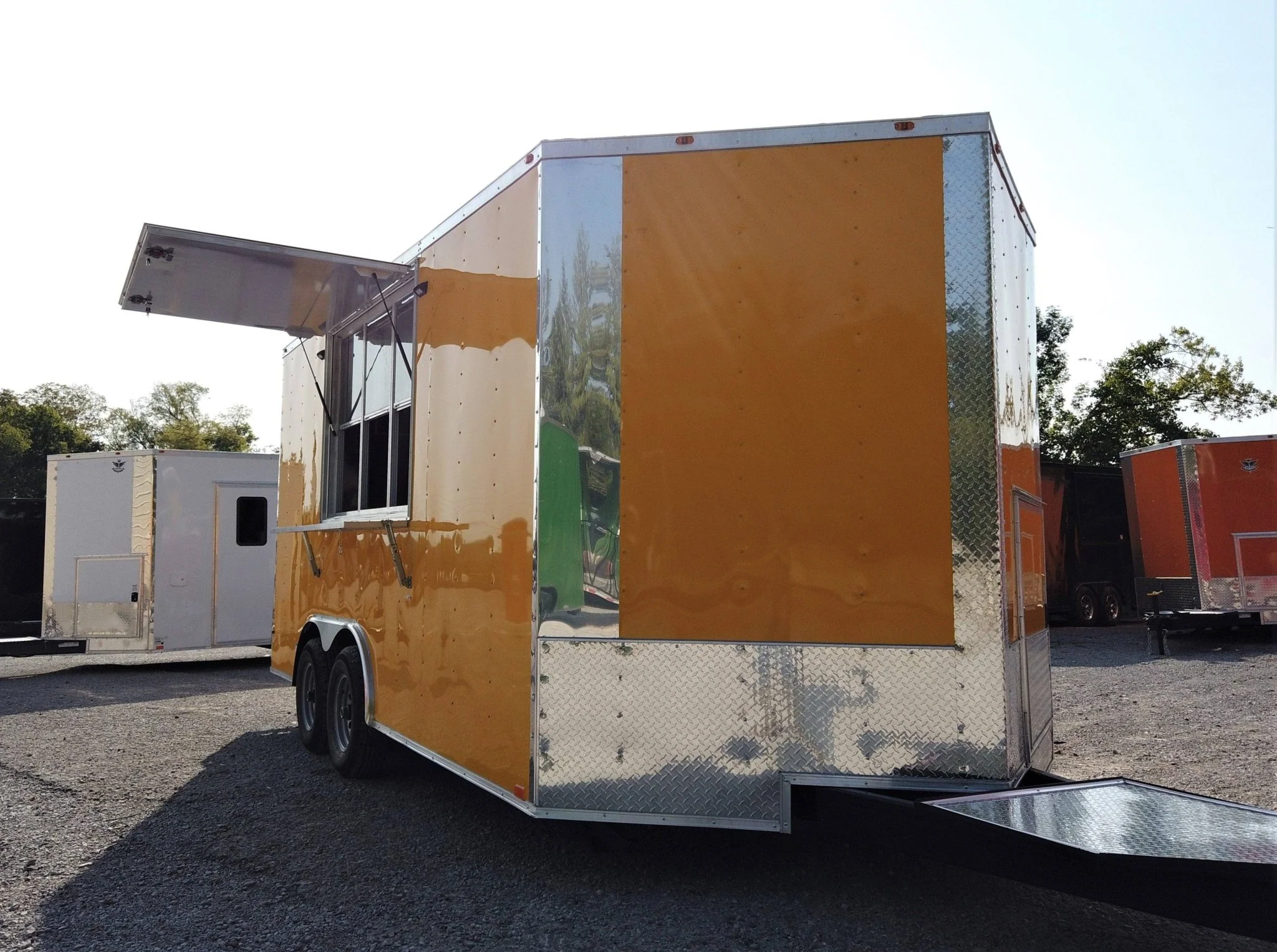 200-8.5-x-16-yellow-concession-food-v-nose-trailer-27.webp 8.5' x 16' Yellow Concession Food V-Nose Trailer
