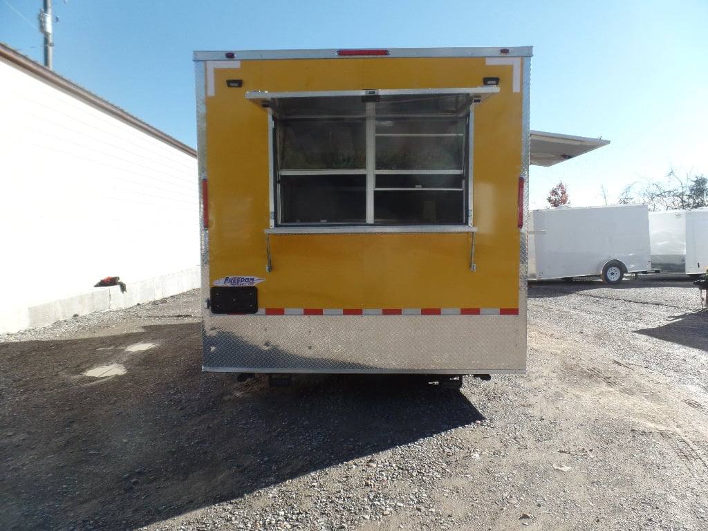201-8.5-x-16-yellow-event-concession-food-trailer-17.jpg 8.5' x 16' Yellow Event Concession Food Trailer
