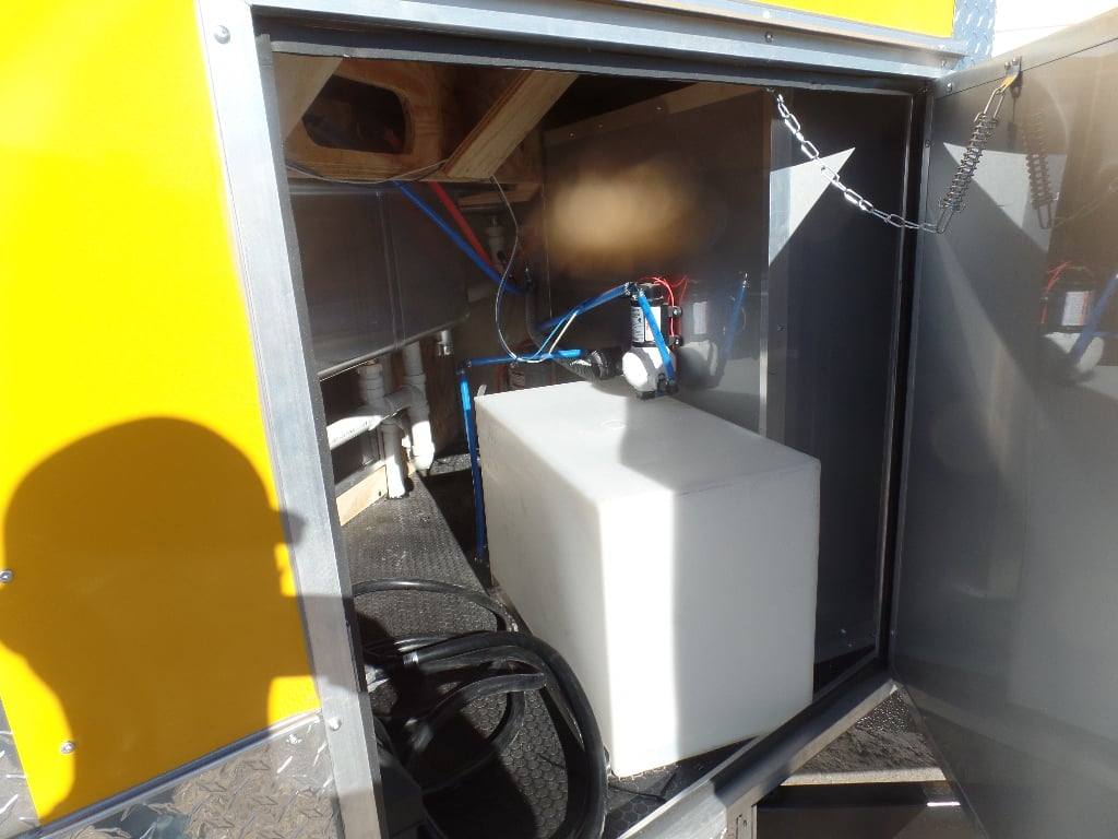 201-8.5-x-16-yellow-event-concession-food-trailer-19.jpg 8.5' x 16' Yellow Event Concession Food Trailer