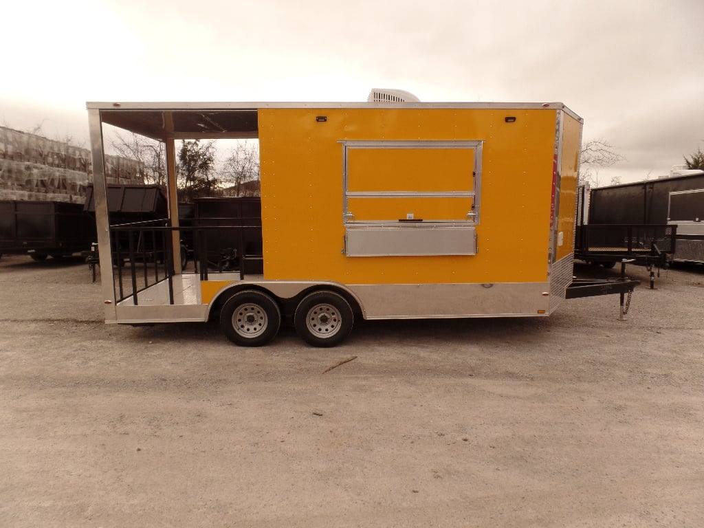 205-8.5-x-17-bbq-concession-food-porch-style-trailer-13.jpg 8.5' x 17' BBQ Concession Food Porch Style Trailer