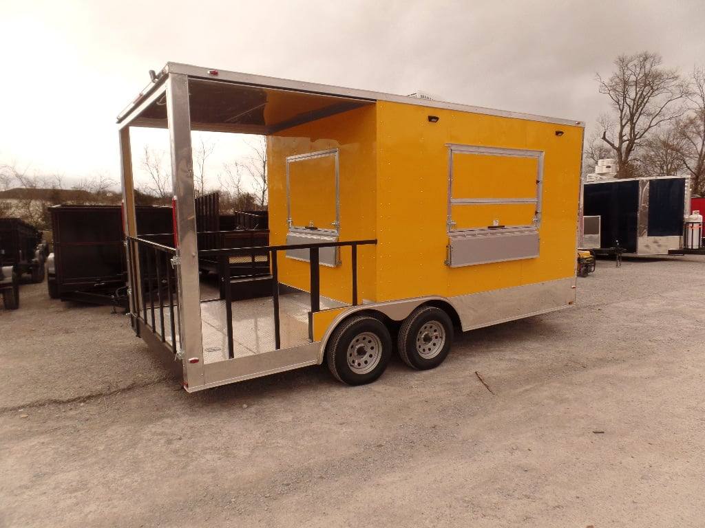 205-8.5-x-17-bbq-concession-food-porch-style-trailer-9.jpg 8.5' x 17' BBQ Concession Food Porch Style Trailer