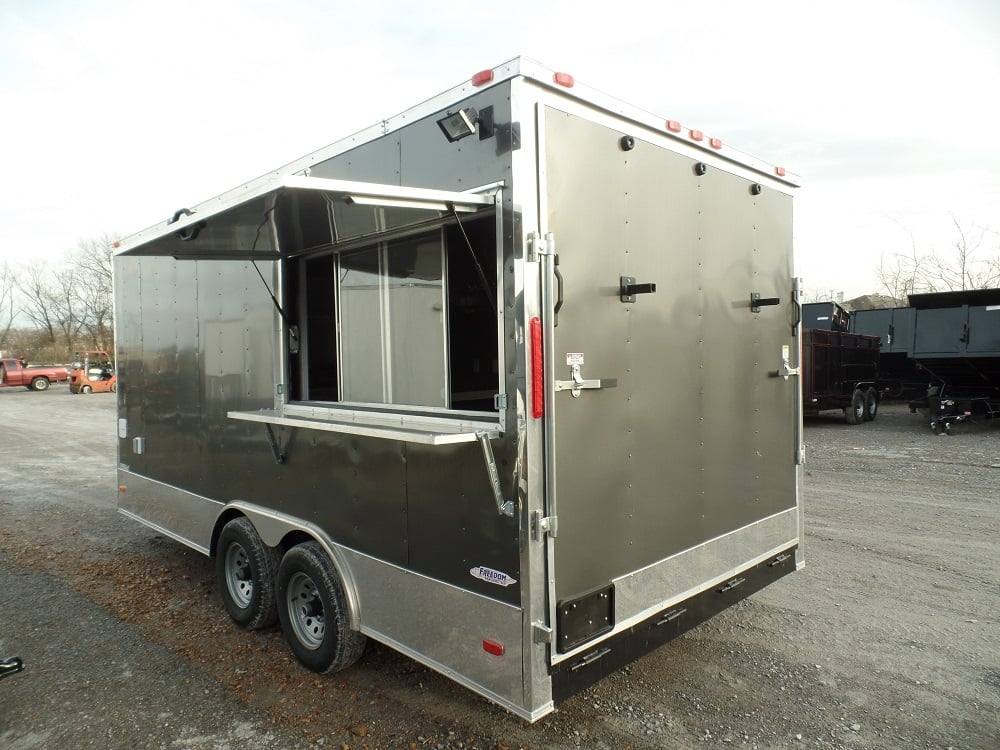 207-8.5-x-17-concession-food-trailer-charcoal-grey-15.jpg 8.5' x 17' Concession Food Trailer Charcoal Grey