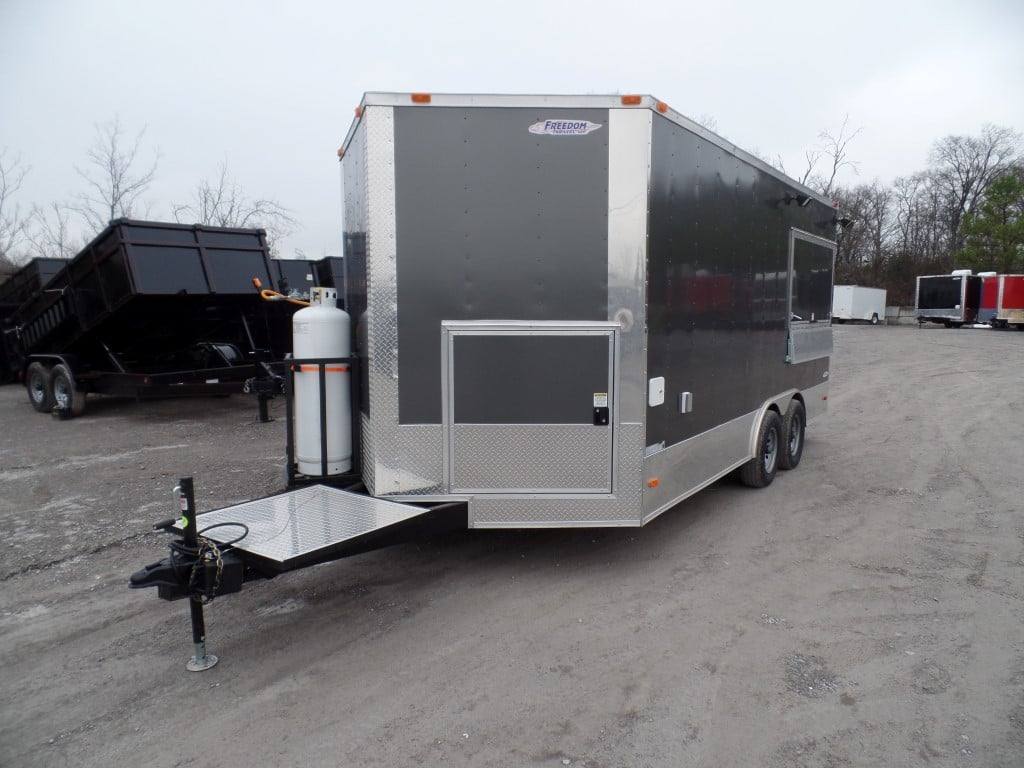 207-8.5-x-17-concession-food-trailer-charcoal-grey-2.jpg 8.5' x 17' Concession Food Trailer Charcoal Grey