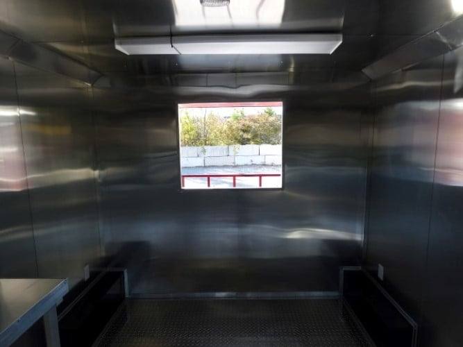 208-8.5-x-17-concession-red-bbq-food-catering-event-trailer-27.jpg 8.5' x 17' Concession Red BBQ Food Catering Event Trailer