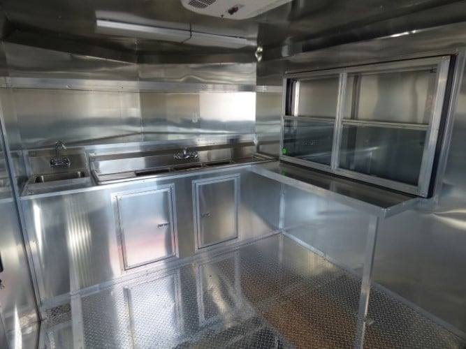 208-8.5-x-17-concession-red-bbq-food-catering-event-trailer-28.jpg 8.5' x 17' Concession Red BBQ Food Catering Event Trailer