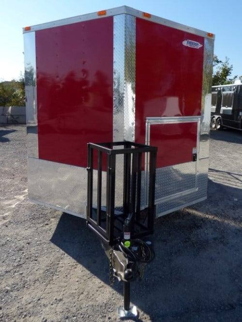 208-8.5-x-17-concession-red-bbq-food-catering-event-trailer-29.jpg 8.5' x 17' Concession Red BBQ Food Catering Event Trailer