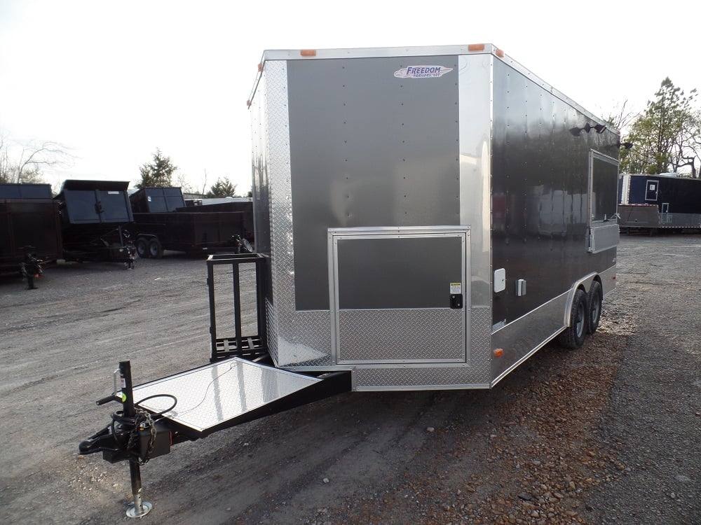 209-8.5-x-17-concession-trailer-charcoal-grey-food-event-catering-18.jpg 8.5' x 17' Concession Trailer Charcoal Grey Food Event Catering
