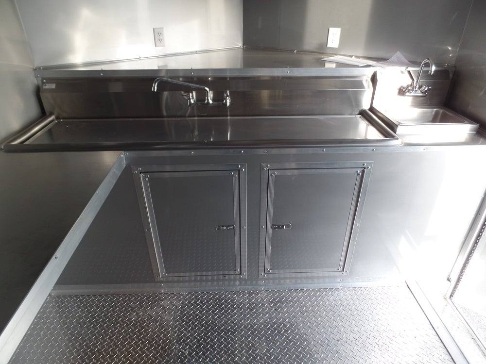 209-8.5-x-17-concession-trailer-charcoal-grey-food-event-catering-5.jpg 8.5' x 17' Concession Trailer Charcoal Grey Food Event Catering