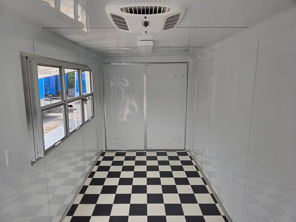 7' X 16' Flatfront Concession Trailer Food Event Catering