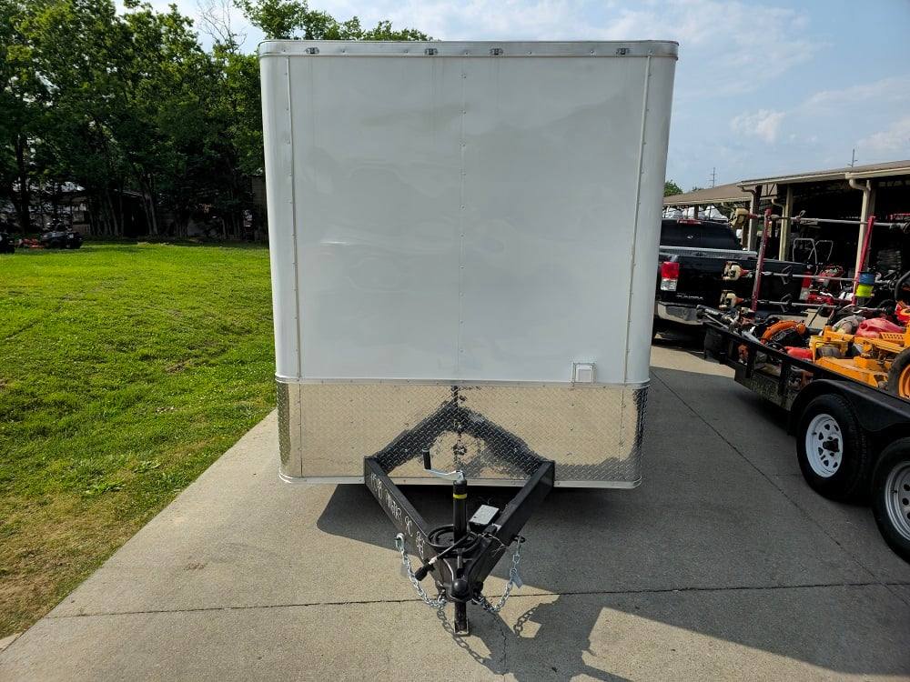 7' X 16' Flatfront Concession Trailer Food Event Catering