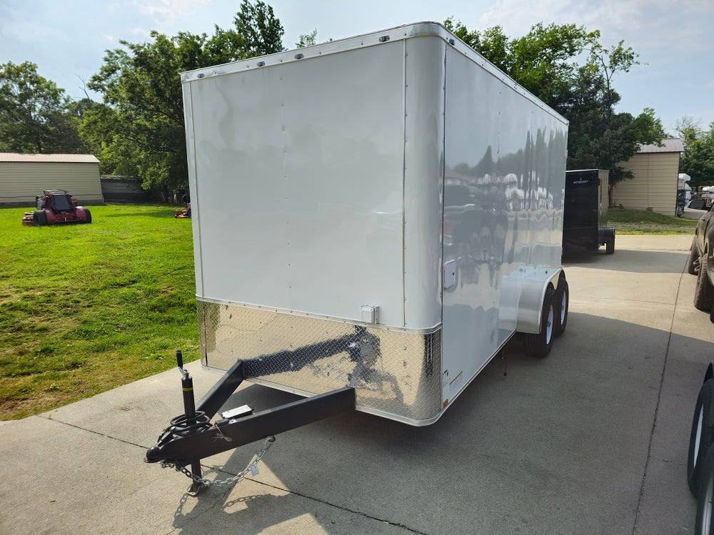 7' X 16' Flatfront Concession Trailer Food Event Catering