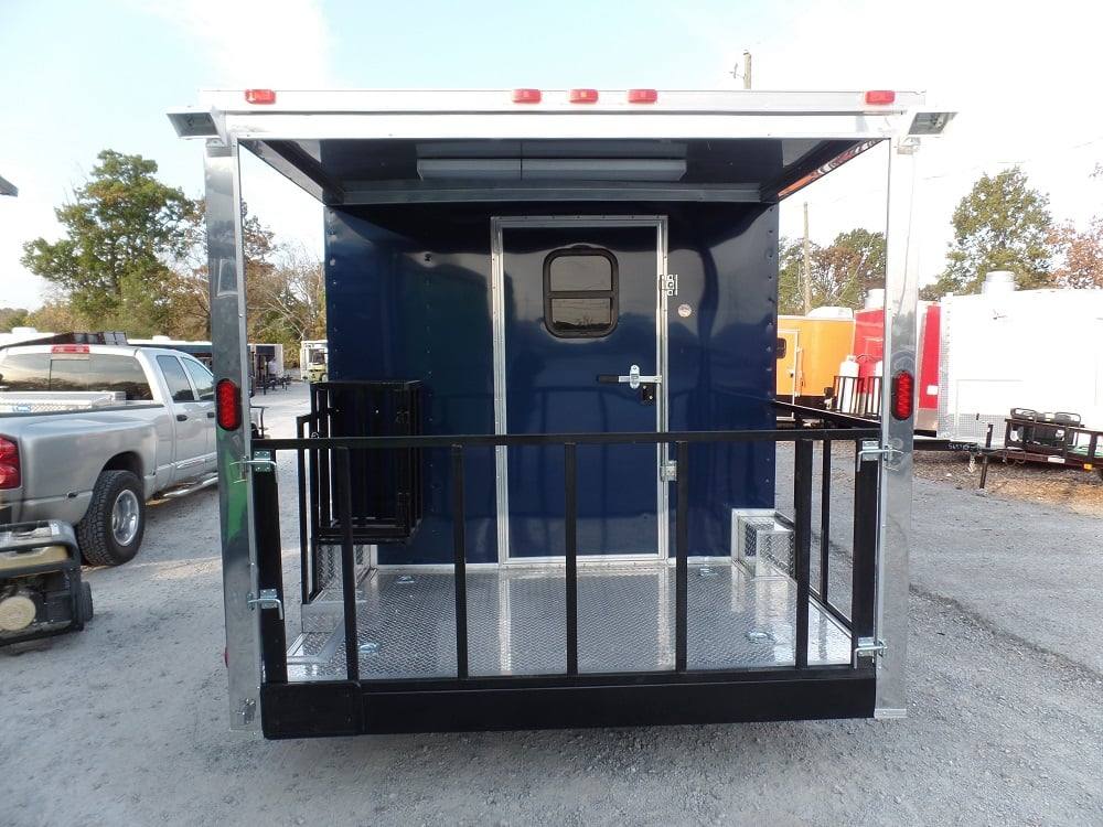 211-8.5-x-17-concession-trailer-indigo-blue-bbq-food-event-catering-10.jpg 8.5' x 17' Concession Trailer Indigo Blue BBQ Food Event Catering
