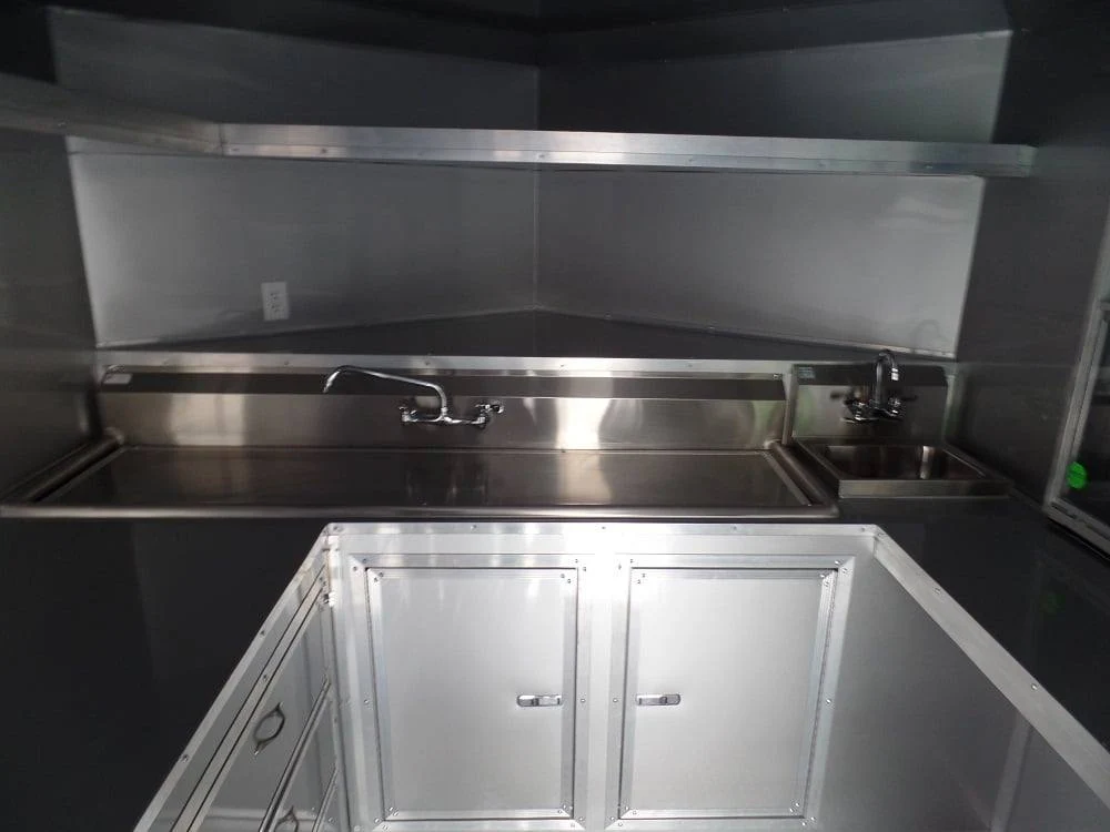 211-8.5-x-17-concession-trailer-indigo-blue-bbq-food-event-catering-19.webp 8.5' x 17' Concession Trailer Indigo Blue BBQ Food Event Catering