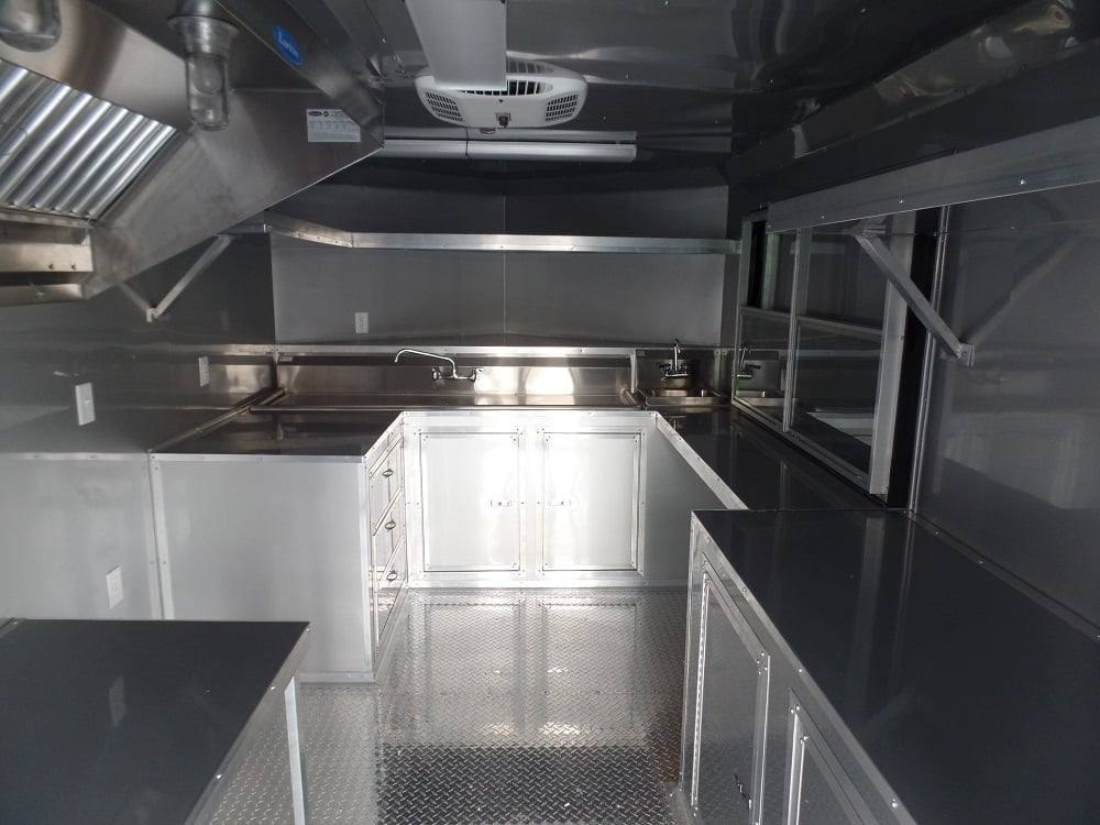 211-8.5-x-17-concession-trailer-indigo-blue-bbq-food-event-catering-7.jpg 8.5' x 17' Concession Trailer Indigo Blue BBQ Food Event Catering