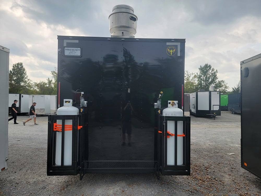 212-8.5-x-17-custom-concession-trailer-black-food-event-catering-5.jpg 8.5' X 17' Custom Concession Trailer Black Food Event Catering