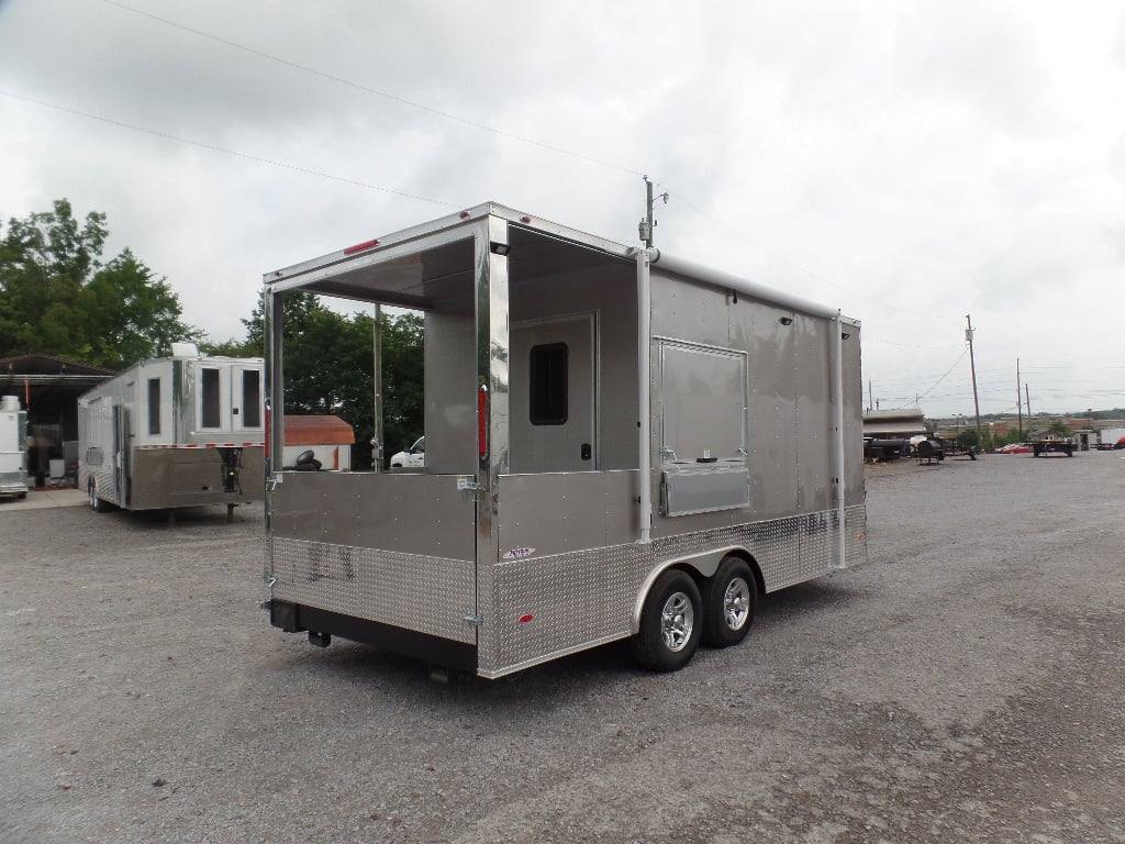 217-8.5-x-18-arizona-beige-bbq-porch-concession-food-trailer-14.jpg 8.5' x 18' Arizona Beige BBQ Porch Concession Food Trailer