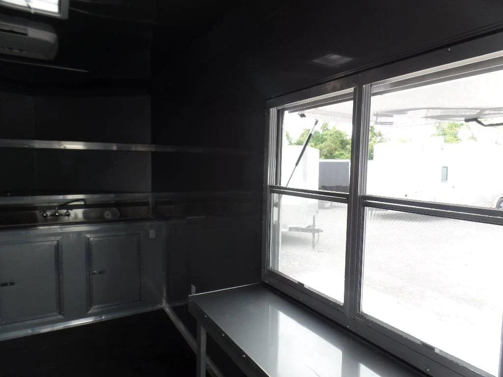 217-8.5-x-18-arizona-beige-bbq-porch-concession-food-trailer-15.webp 8.5' x 18' Arizona Beige BBQ Porch Concession Food Trailer