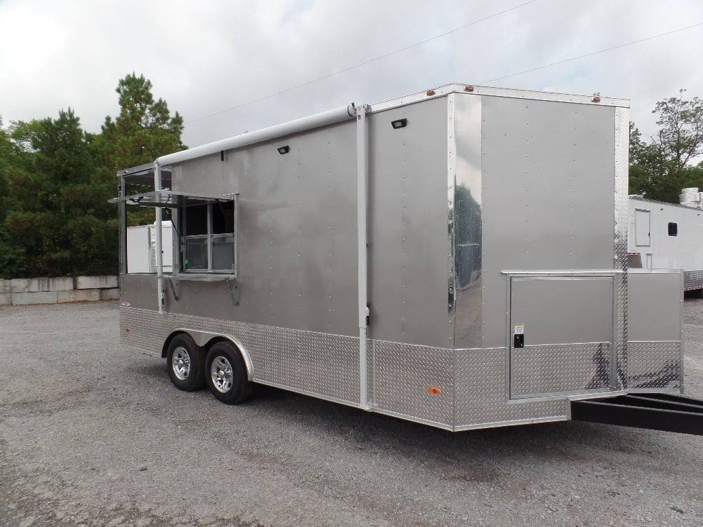 217-8.5-x-18-arizona-beige-bbq-porch-concession-food-trailer-20.jpg 8.5' x 18' Arizona Beige BBQ Porch Concession Food Trailer