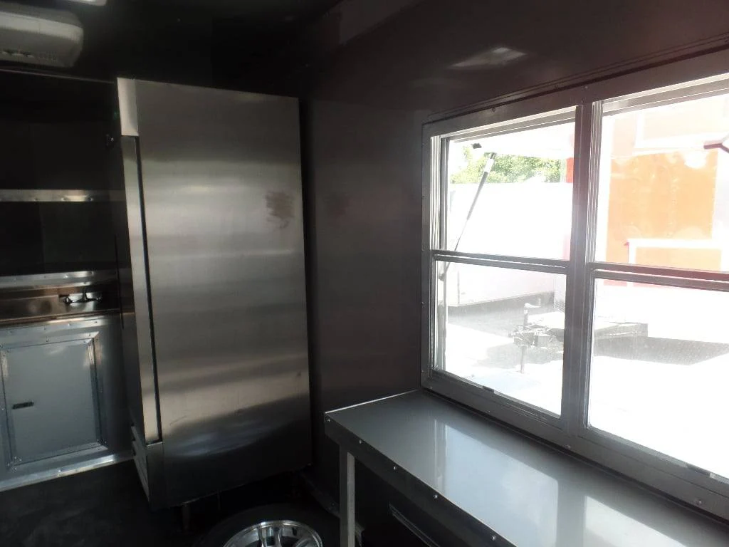 218-8.5-x-18-arizona-beige-porch-style-concession-food-trailer-with-appliances-3.webp 8.5' x 18' Arizona Beige Porch Style Concession Food Trailer With Appliances