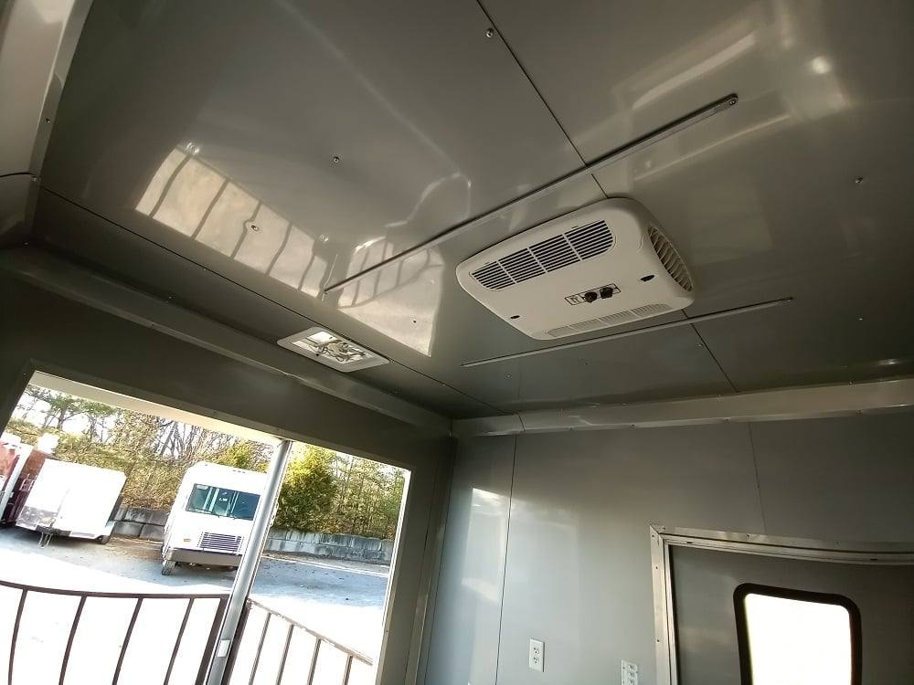 219-8.5-x-18-black-bbq-porch-food-vending-concession-trailer-21.jpg 8.5' x 18' Black BBQ Porch Food Vending Concession Trailer