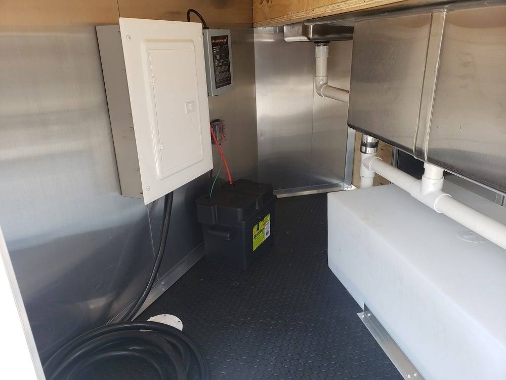 220-8.5-x-18-black-bbq-vending-concession-trailer-9.jpg 8.5' x 18' Black BBQ Vending Concession Trailer