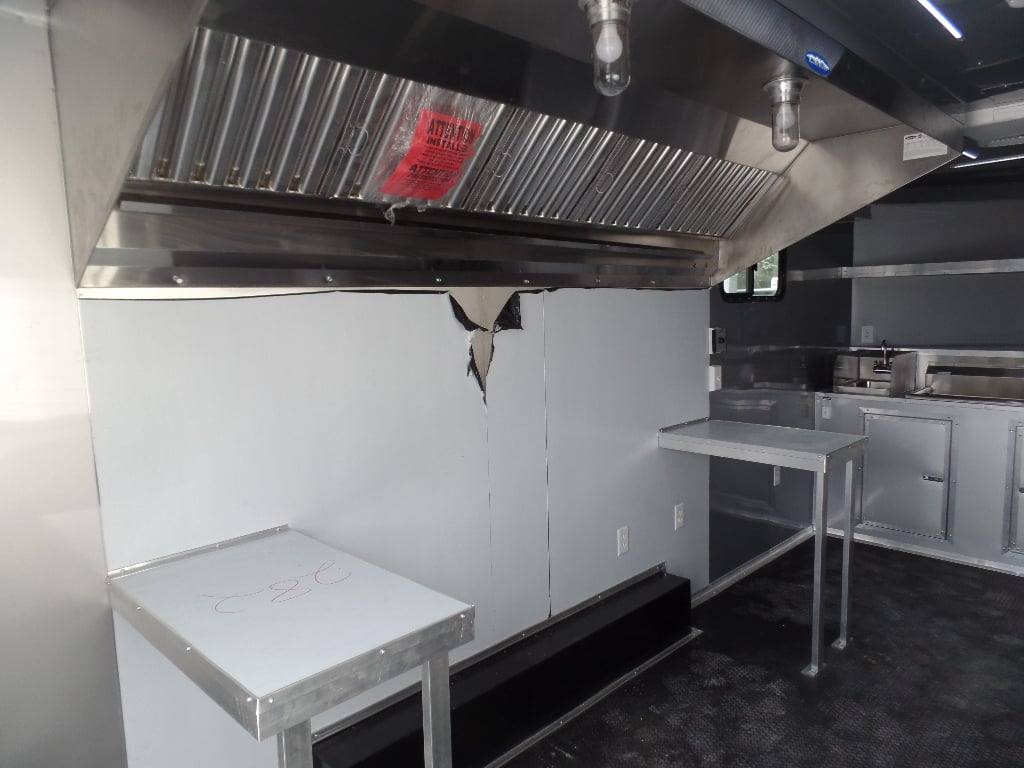 223-8.5-x-18-black-concession-food-event-catering-trailer-12.jpg 8.5' x 18' Black Concession Food Event Catering Trailer