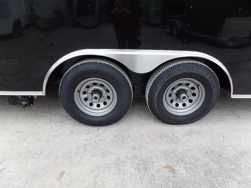 223-8.5-x-18-black-concession-food-event-catering-trailer-13.jpg 8.5' x 18' Black Concession Food Event Catering Trailer