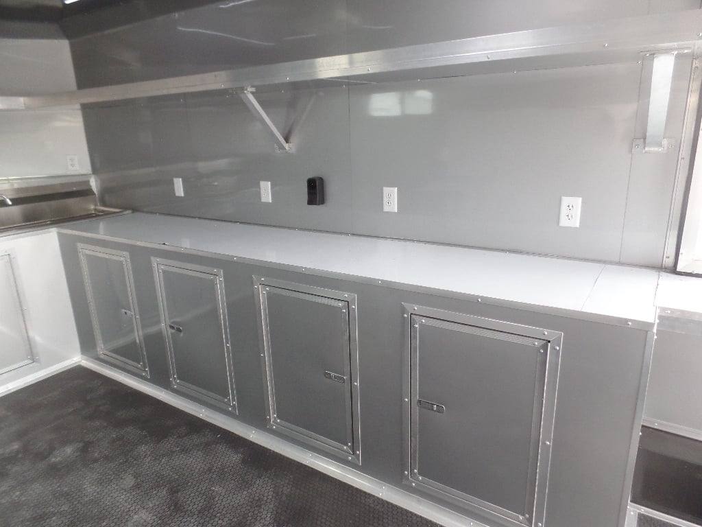 223-8.5-x-18-black-concession-food-event-catering-trailer-15.jpg 8.5' x 18' Black Concession Food Event Catering Trailer