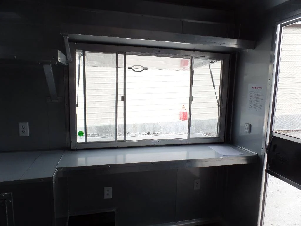 223-8.5-x-18-black-concession-food-event-catering-trailer-5.webp 8.5' x 18' Black Concession Food Event Catering Trailer