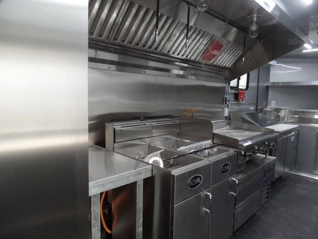 224-8.5-x-18-black-concession-food-trailer-with-appliances-17.jpg 8.5' x 18' Black Concession Food Trailer With Appliances