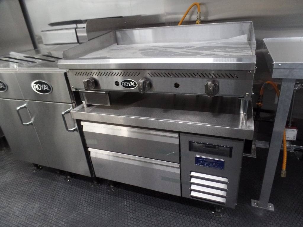 224-8.5-x-18-black-concession-food-trailer-with-appliances-18.jpg 8.5' x 18' Black Concession Food Trailer With Appliances