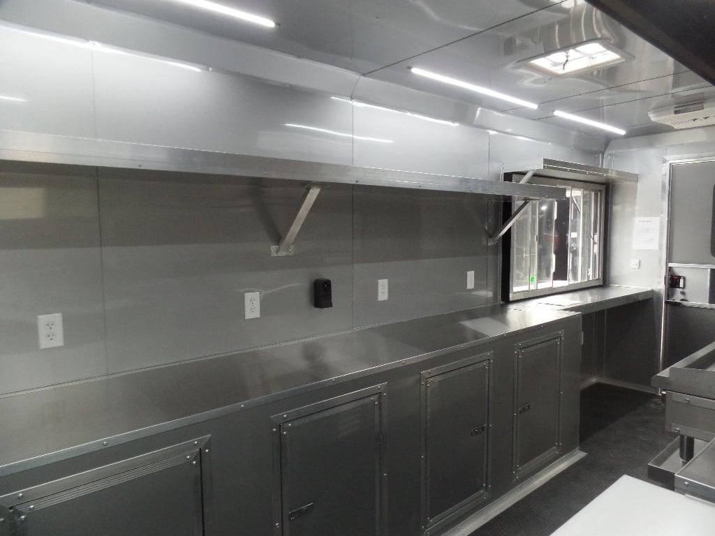 224-8.5-x-18-black-concession-food-trailer-with-appliances-25.jpg 8.5' x 18' Black Concession Food Trailer With Appliances