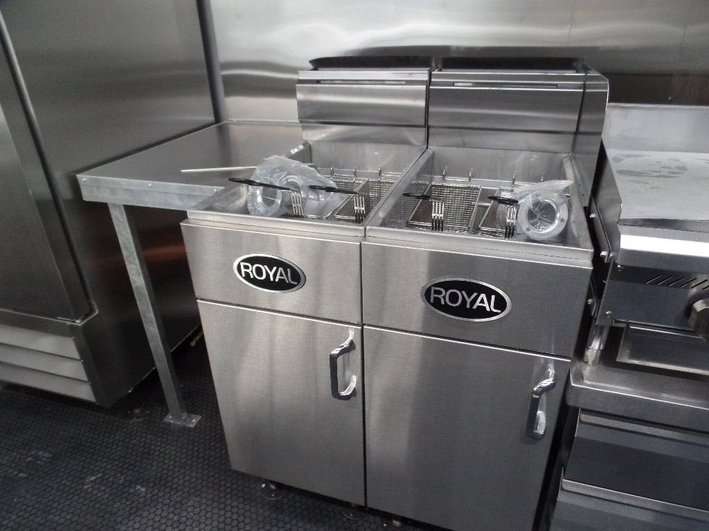 224-8.5-x-18-black-concession-food-trailer-with-appliances-8.jpg 8.5' x 18' Black Concession Food Trailer With Appliances