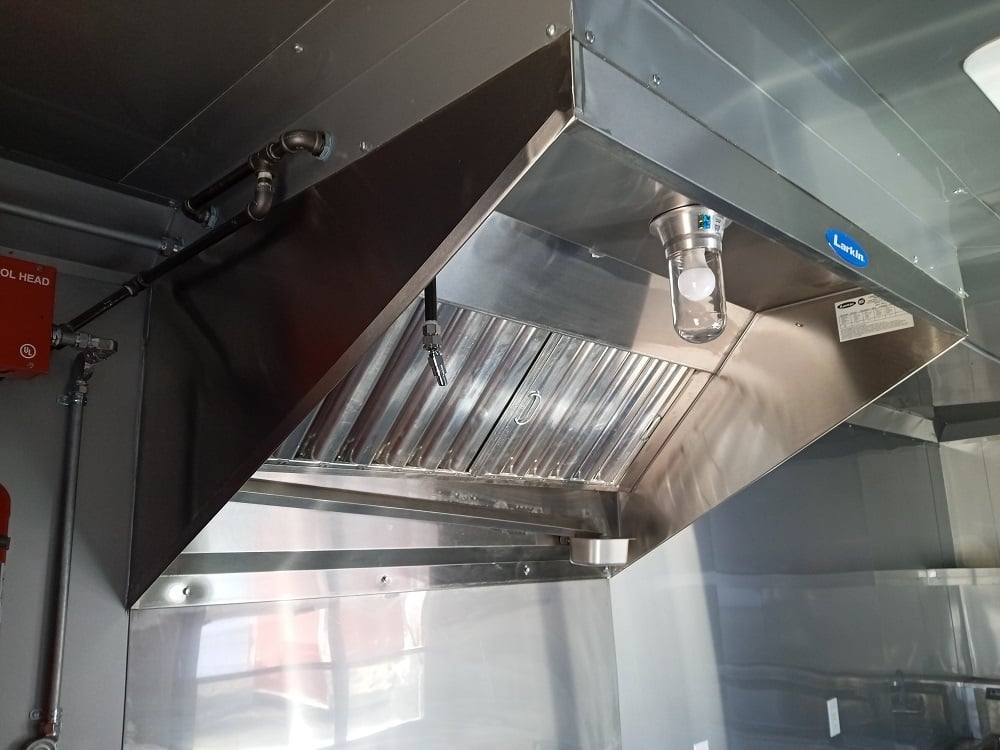 227-8.5-x-18-black-flat-nose-concession-trailer-with-appliances-13.jpg 8.5' x 18' Black Flat Nose Concession Trailer with Appliances