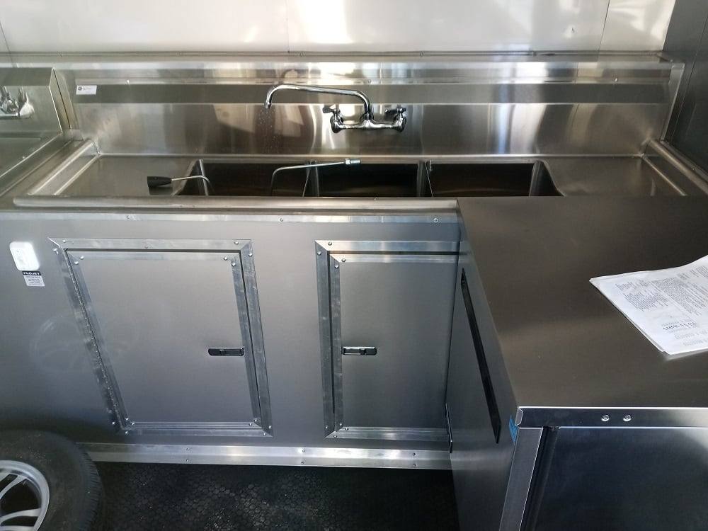 227-8.5-x-18-black-flat-nose-concession-trailer-with-appliances-20.jpg 8.5' x 18' Black Flat Nose Concession Trailer with Appliances